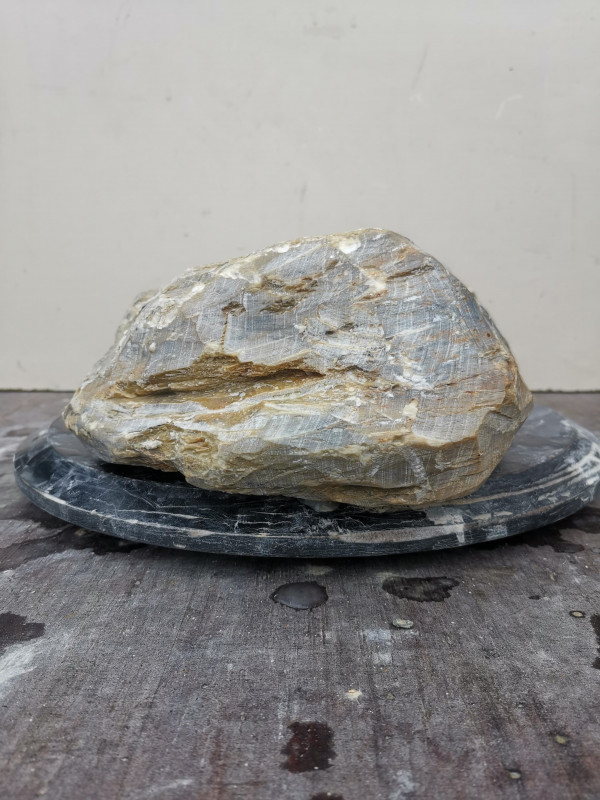 Speckstein; Einzelstck; Indien; gelb-Mix; 15,260 kg