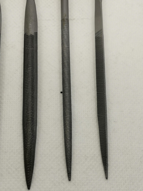 Feilenset; 6 Stck; 4 x 160 mm; Kunststoffhlle