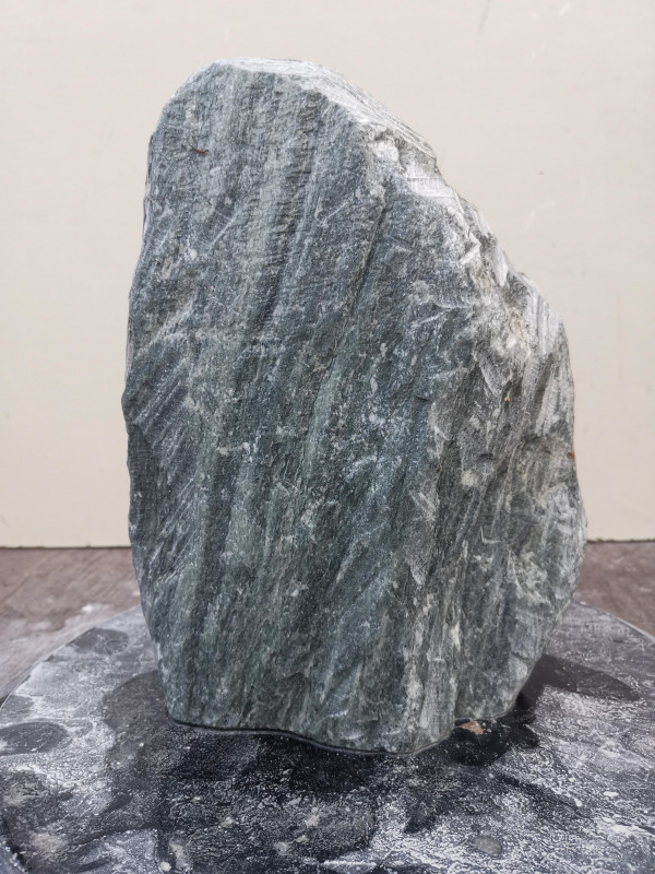 Speckstein Einzelstck aus Indien grn leichter Farb Mix 8.180 kg