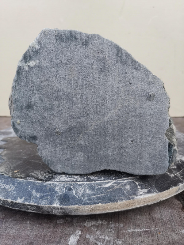 Speckstein Einzelstck aus Indien grn leichter Farb Mix 8.180 kg