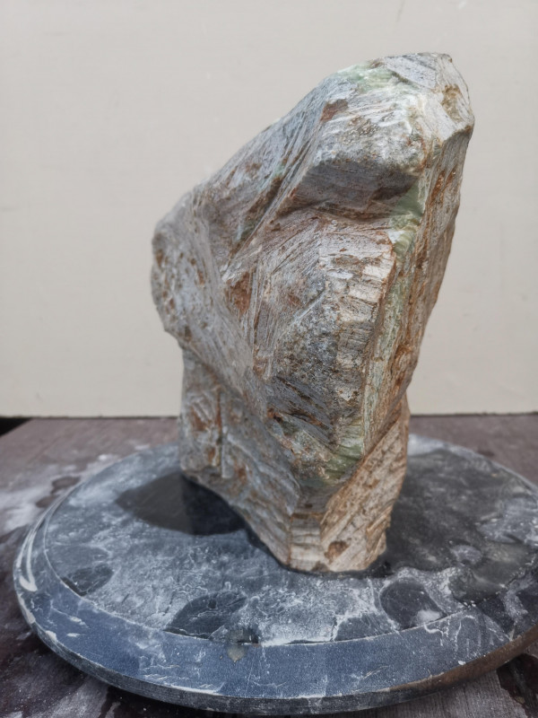 Speckstein Einzelstck aus Brasilien braun Farb Mix 9.960 kg
