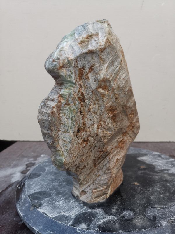 Speckstein Einzelstck aus Brasilien braun Farb Mix 9.960 kg