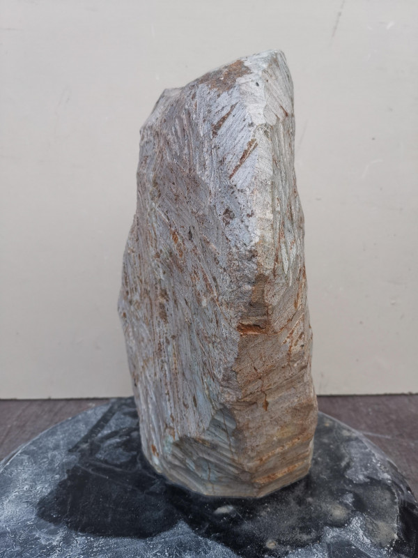 Speckstein Einzelstck aus Brasilien braun mit Farb Mix grn 12.770 kg