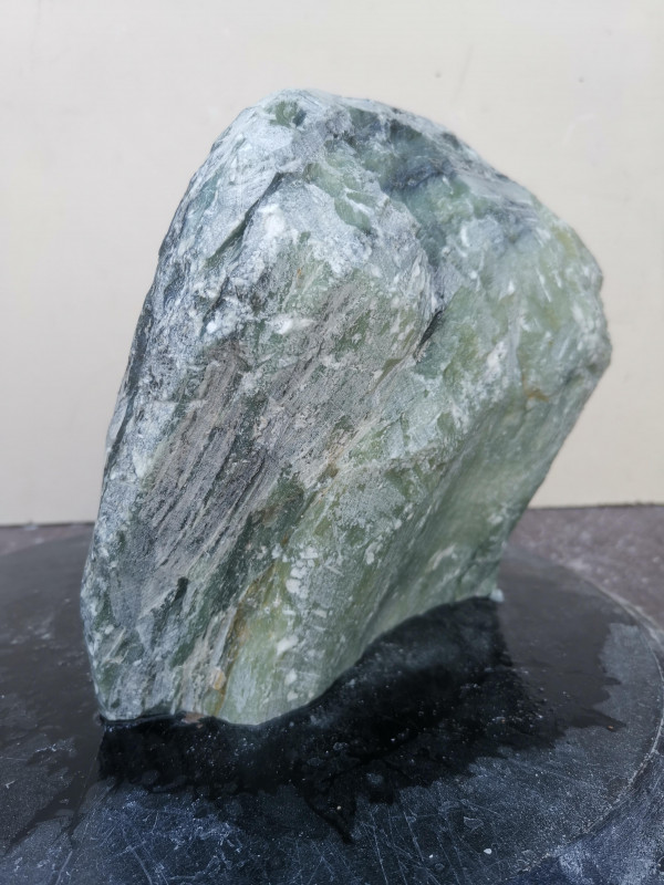 Speckstein Einzelstck aus Indien grner Farb Mix 6.690 kg