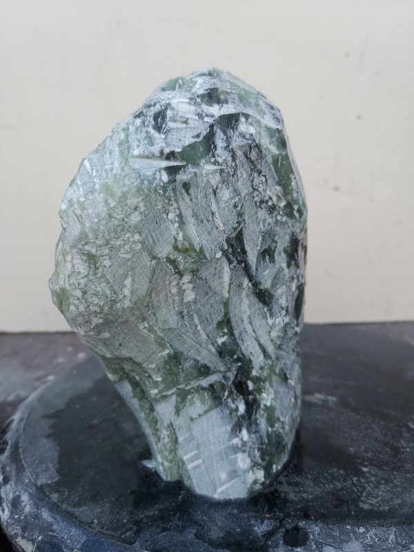 Speckstein Einzelstck aus Indien grner Farb Mix 6.690 kg