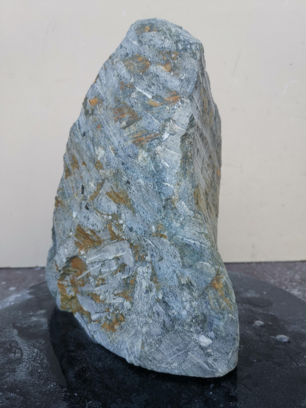 Speckstein Einzelstck aus Indien grner Farb Mix 6.370 kg