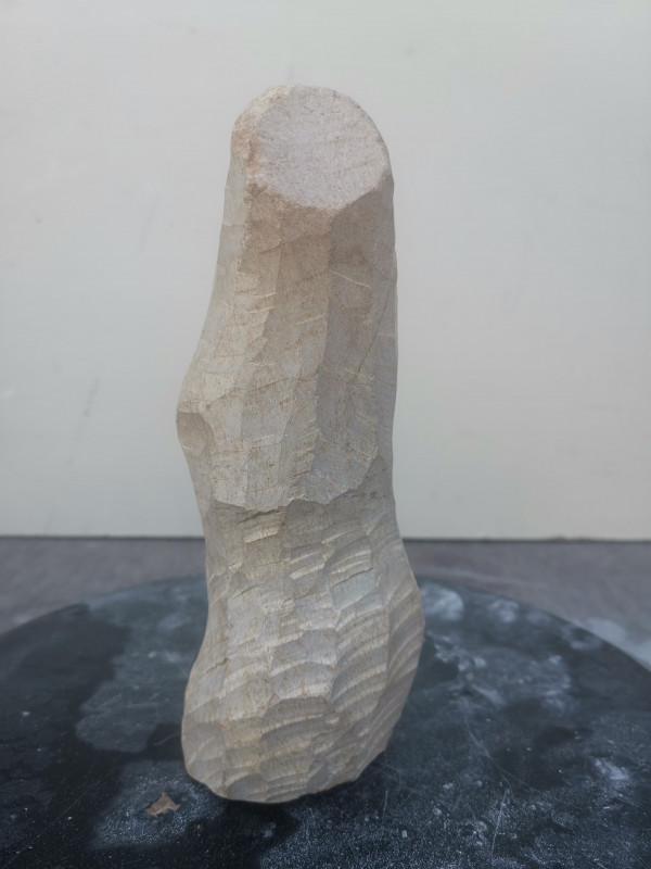 Speckstein XXL Torso Frau Einzelstck aus Brasilien braun