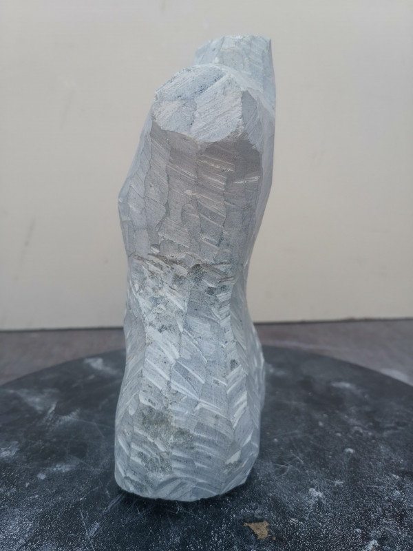 Speckstein XXL Torso Frau Einzelstck aus Brasilien grn