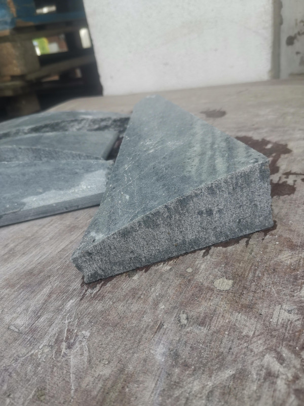 Speckstein Bruchstcke von gebr. Platten; 8,280 kg