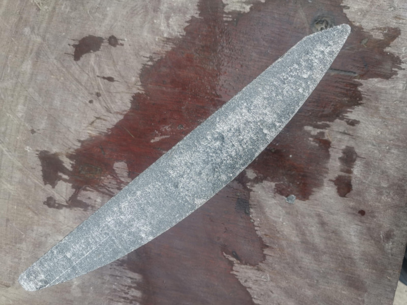 Specksteinplatte; gebraucht; 5,830 kg