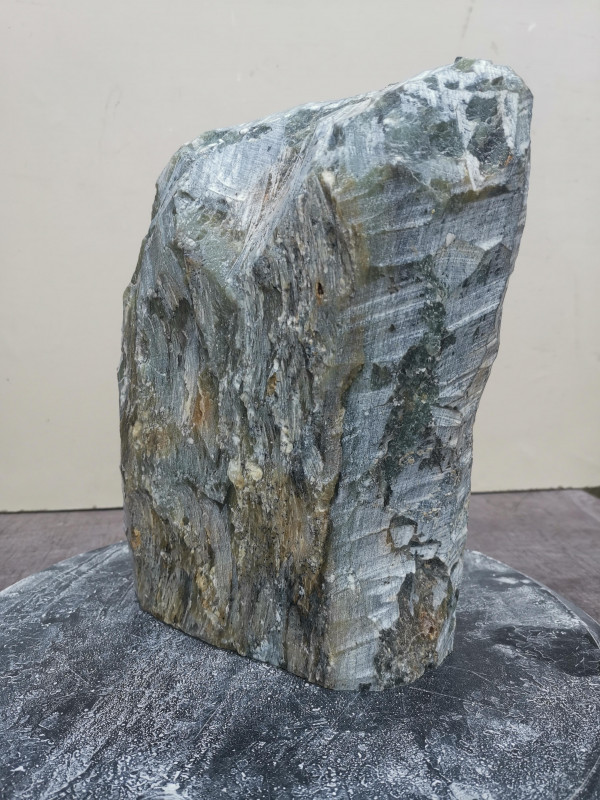 Speckstein; Einzelstck; Indien; grn Farb Mix; 6,750 kg