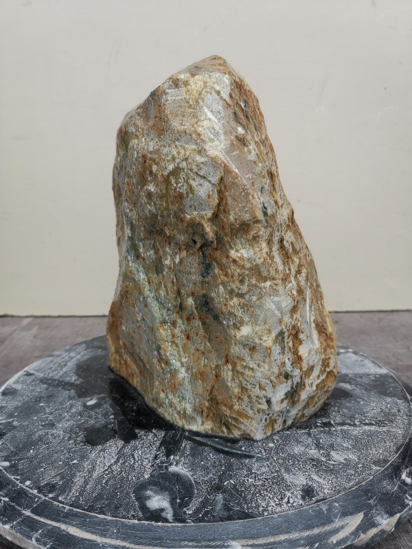 Speckstein Einzelstck aus Indien grn-gelb-Farb Mix 8,830 kg