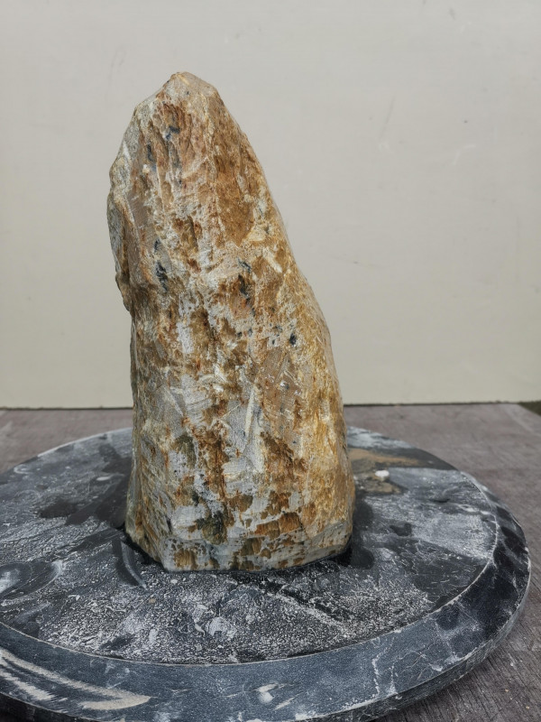 Speckstein Einzelstck aus Indien grn-gelb-Farb Mix 8,830 kg