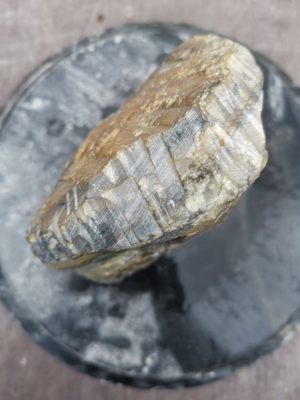 Speckstein Einzelstck aus Indien gelb-Farb Mix 3,230 kg