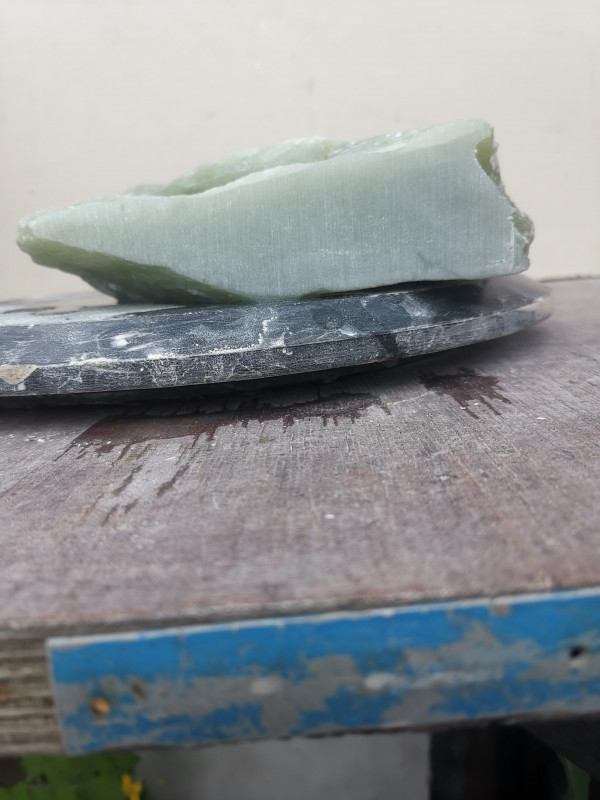 Speckstein Einzelstck aus Indien Lemongrn 4,270 kg