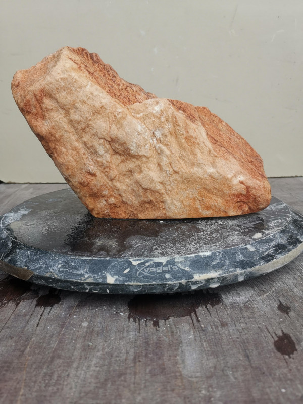 Speckstein Einzelstck aus China lachsfarbend 5,640 kg