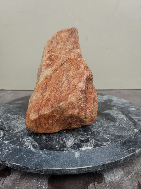 Speckstein Einzelstck aus China lachsfarbend 5,640 kg