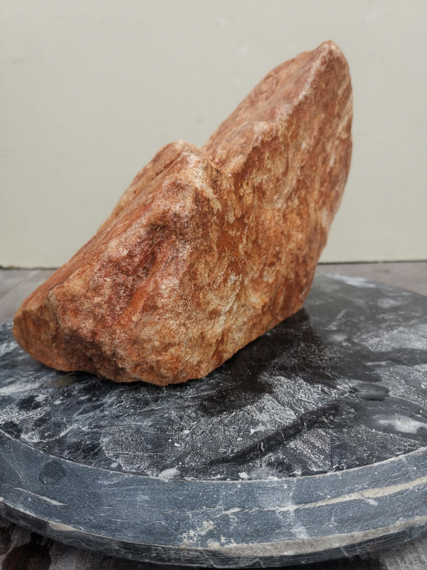 Speckstein Einzelstck aus China lachsfarbend 5,640 kg
