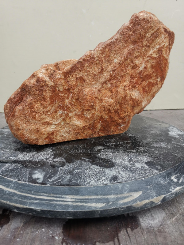 Speckstein Einzelstck aus China lachsfarbend 5,640 kg