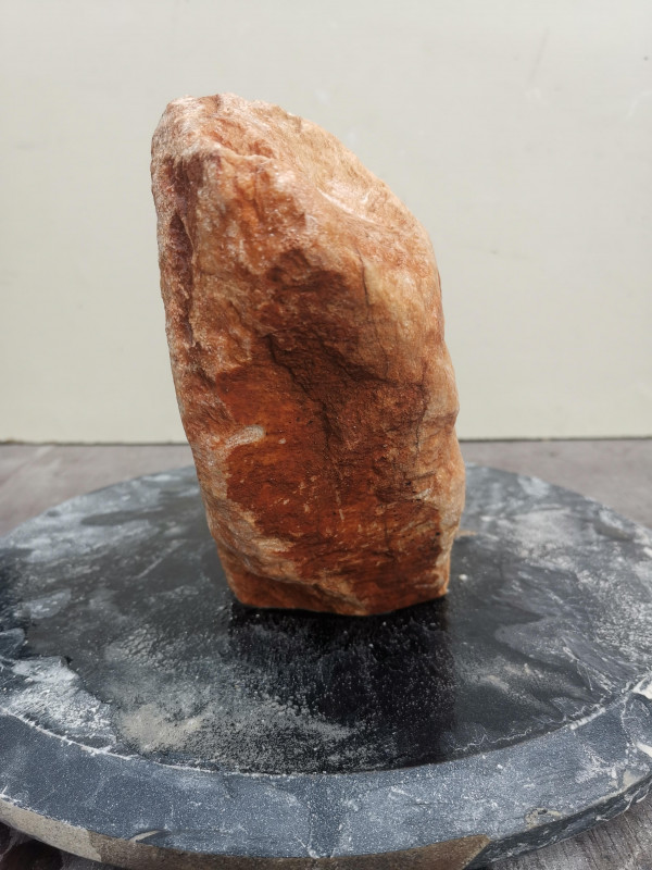 Speckstein Einzelstck aus China lachsfarbend 5,640 kg