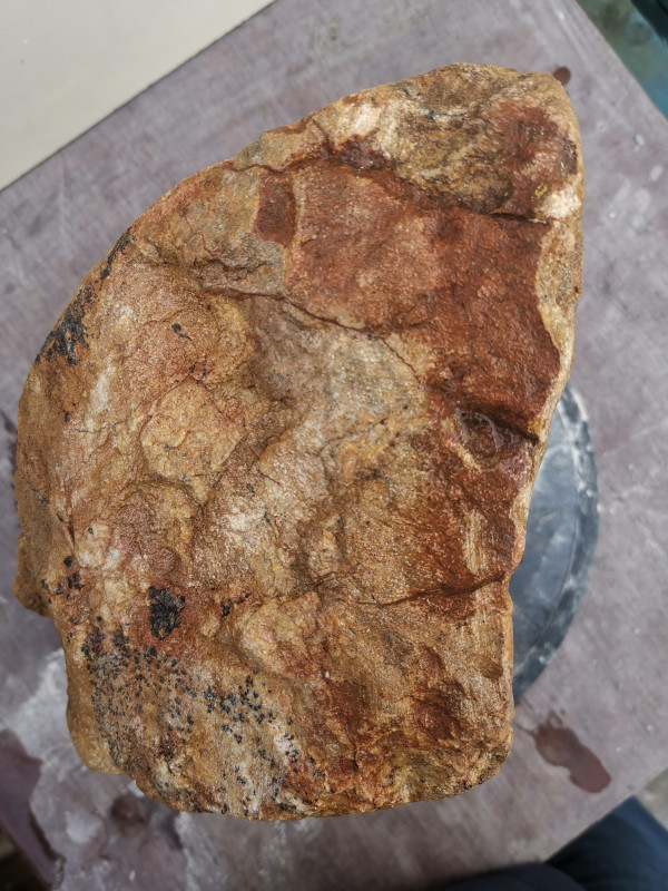 Speckstein Einzelstck aus Brasilien braun 10,810 kg