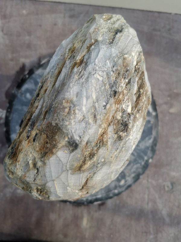 Speckstein Einzelstck aus Indien grn-Farb-Mix 11,820 kg