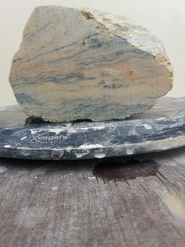 Speckstein Einzelstck aus Indien gelb-Mix 4,840 kg