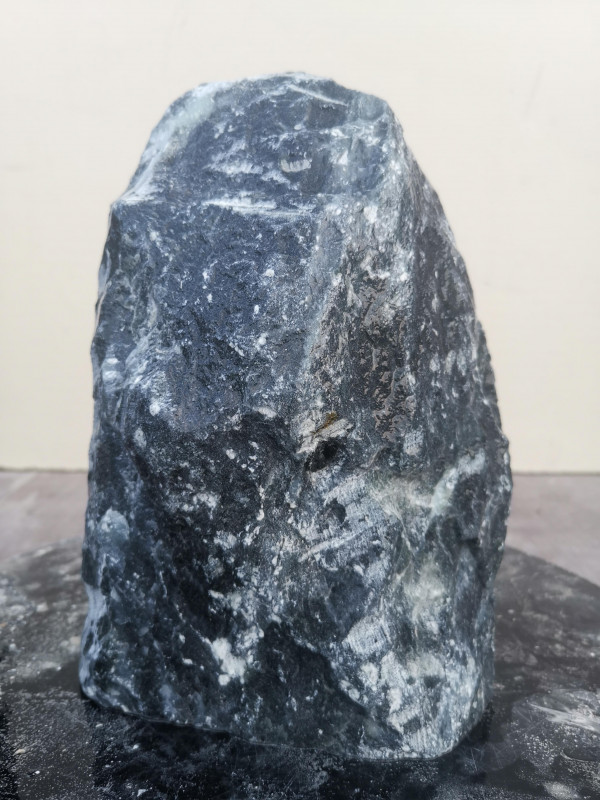 Speckstein Einzelstck aus Indien dunkelgrn 3,580 kg
