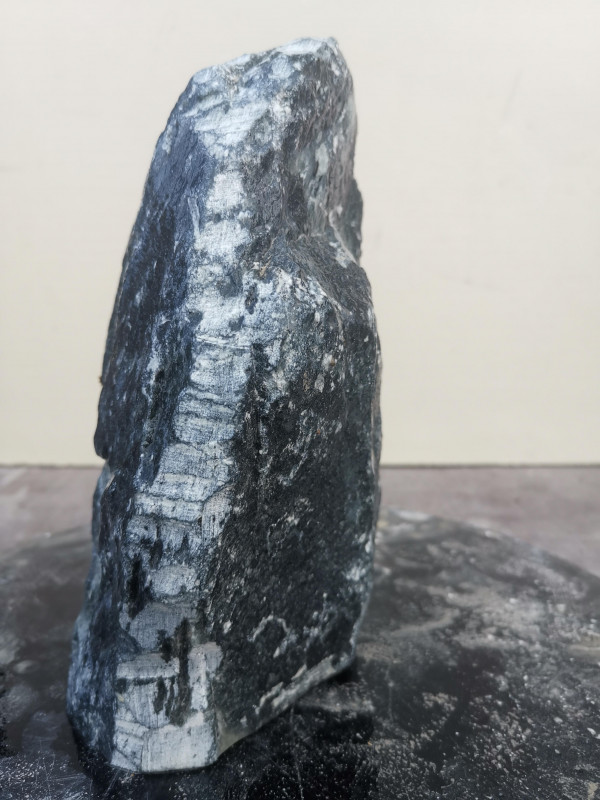 Speckstein Einzelstck aus Indien dunkelgrn 3,580 kg