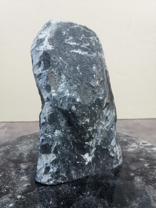 Speckstein Einzelstck aus Indien dunkelgrn 3,580 kg