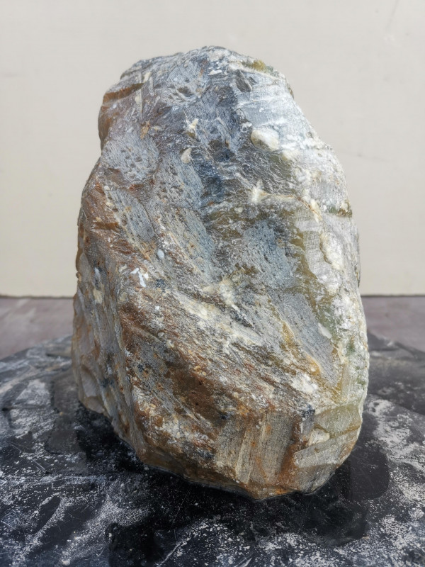 Speckstein Einzelstck aus Brasilien braun- Farb- Mix 3,810 kg