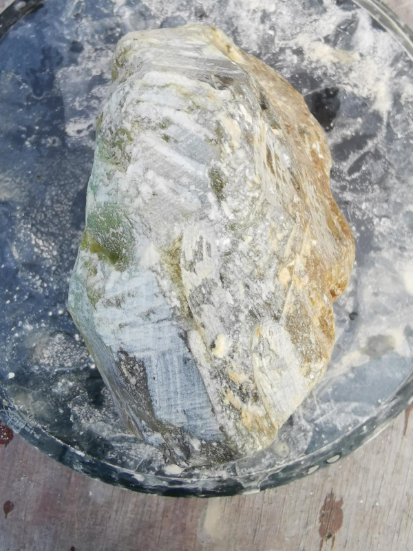 Speckstein Einzelstck aus Brasilien braun- Farb- Mix 3,810 kg