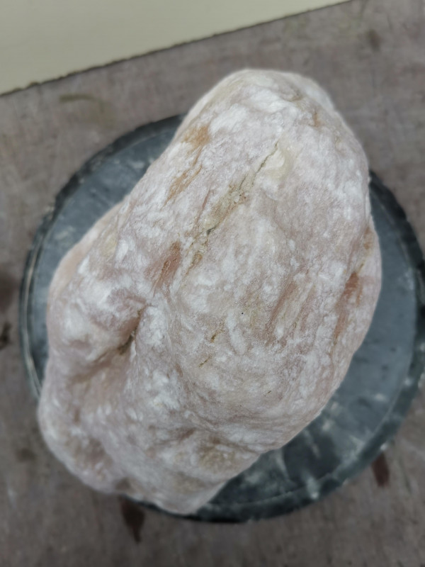 Speckstein Einzelstck aus China; rosa; 15,440 kg