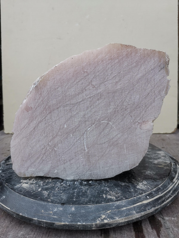 Speckstein Einzelstck aus China; rosa; 13,110 kg