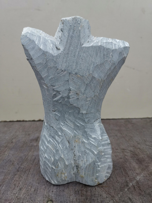 Speckstein; XXL; Torso Frau; grn; 2,500 kg