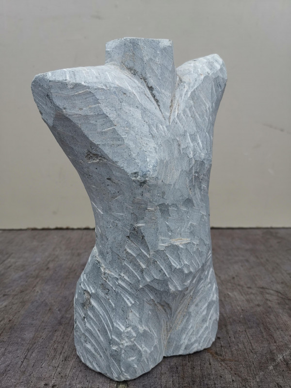 Speckstein; XXL; Torso Frau; grn; 2,500 kg