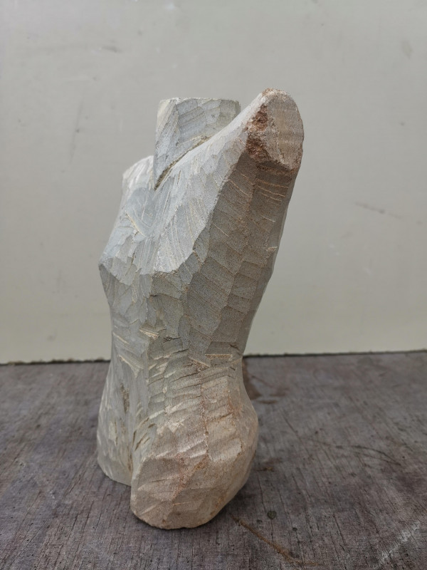 Speckstein XXL; Torso Frau; Einzelstck; Brasilien; braun; 2.980 kg
