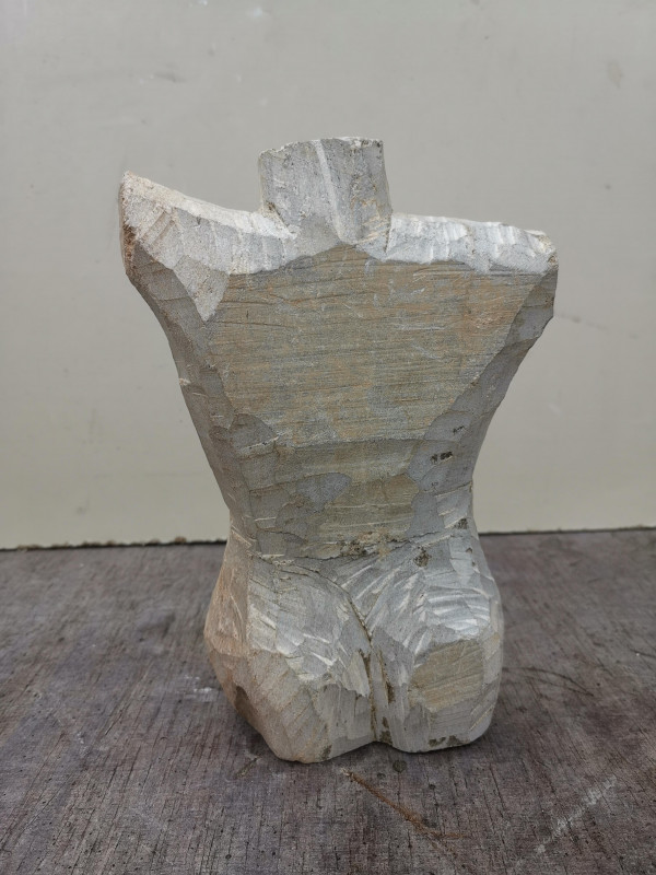 Speckstein XXL; Torso Frau; Einzelstck; Brasilien; braun; 2.980 kg