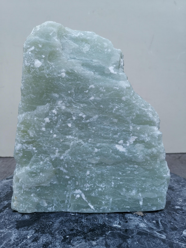 Speckstein; Einzelstck; aus Indien; Lemongrn; 6,980 kg