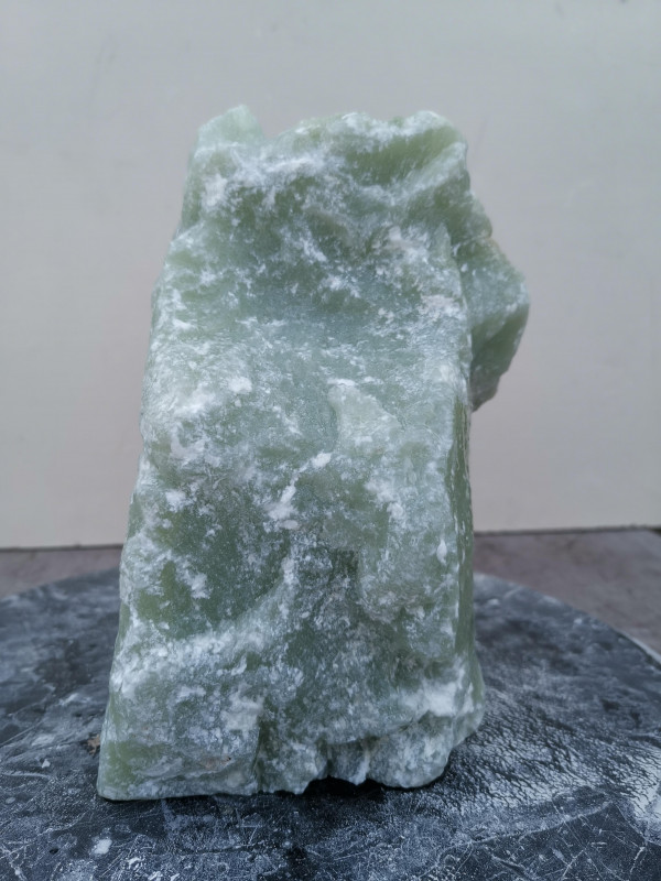 Speckstein; Einzelstck; aus Indien; Lemongrn; 6,980 kg