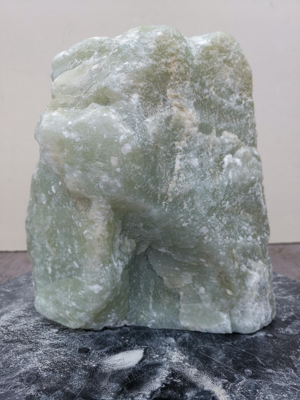 Speckstein; Einzelstck; aus Indien; Lemongrn; 6,980 kg