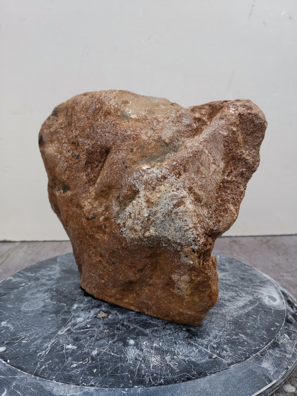 Speckstein; Einzelstck; aus Brasilien; braun; 8,110 kg