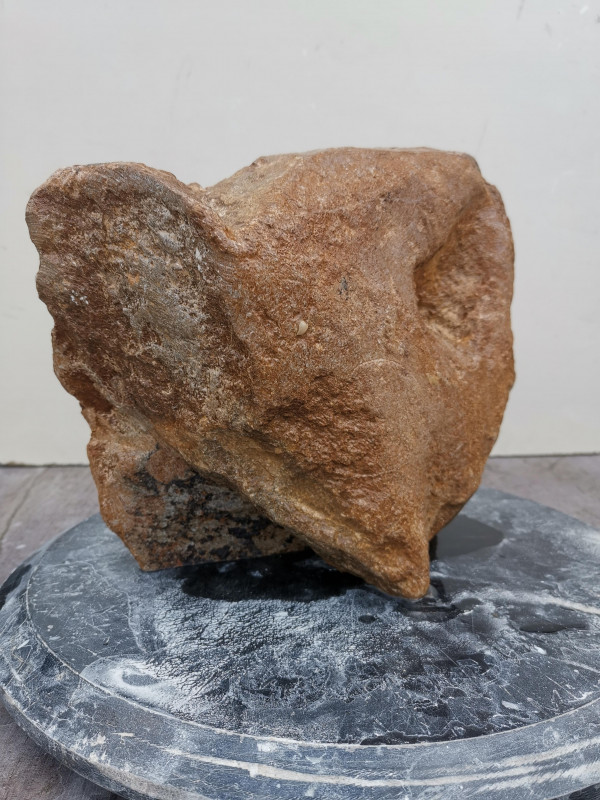 Speckstein; Einzelstck; aus Brasilien; braun; 8,110 kg