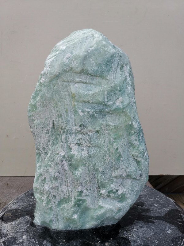 Speckstein; Einzelstck; aus Indien; trkis; 10,530 kg