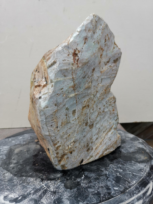 Speckstein; Einzelstck; aus Brasilien; braun Farb Mix; 7,780 kg