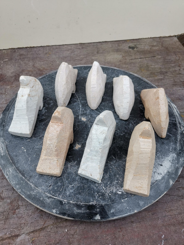Halbfabrikat; Delfin; aus Brasilien