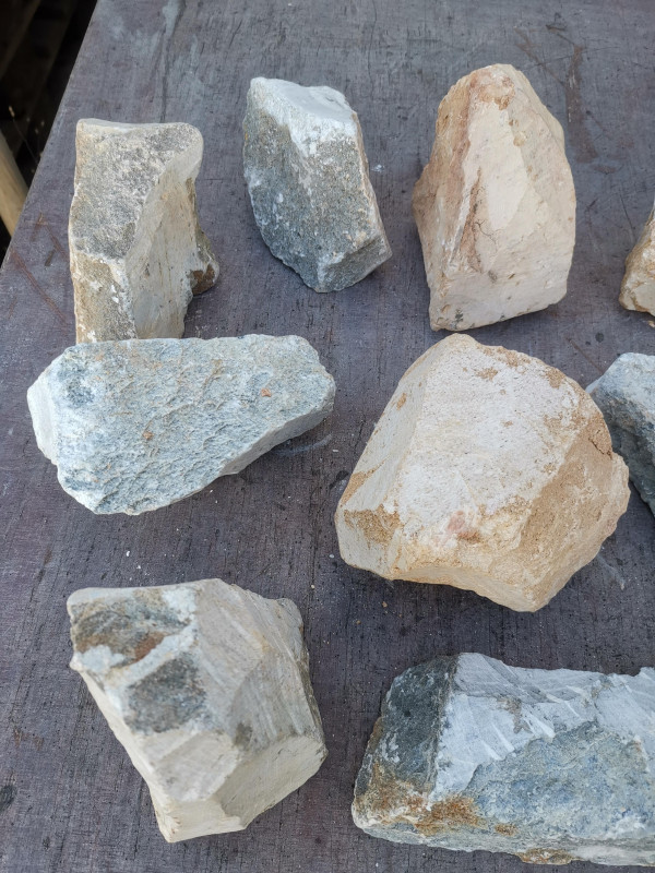 Speckstein; aus Brasilien; Gesamt 10 kg; besonders hochwertige Qualitt