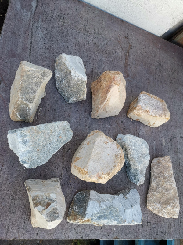 Speckstein; aus Brasilien; Gesamt 10 kg; besonders hochwertige Qualitt