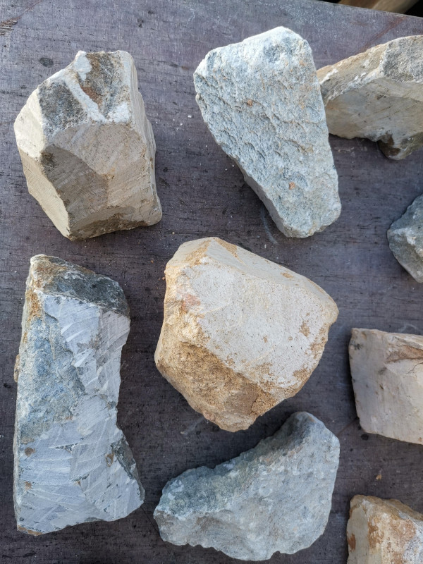 Speckstein; aus Brasilien; Gesamt 10 kg; besonders hochwertige Qualitt