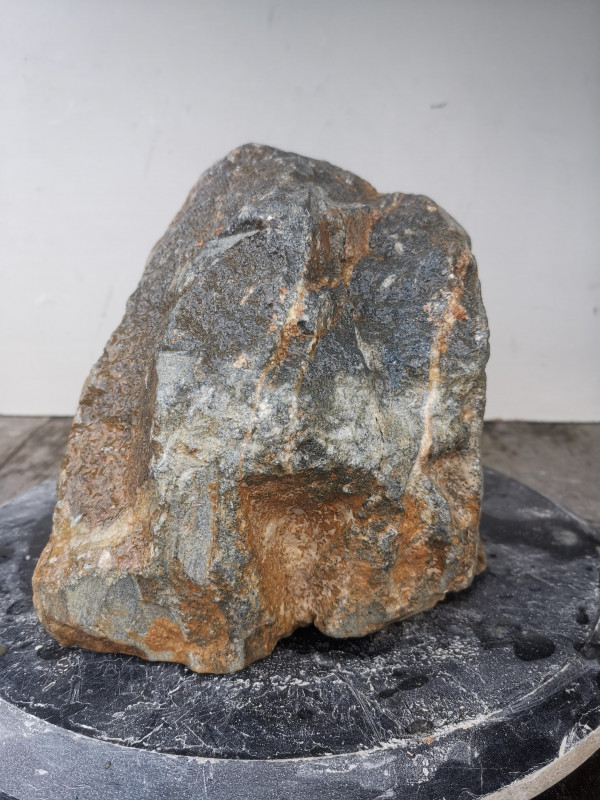 Speckstein; Einzelstck aus Brasilien; braun - Farb - Mix; 10,040 kg